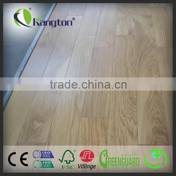 14/3mm Oak Washed Brushed Engineering Wood Flooring photo-2