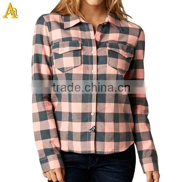 Fashion Ladies Long Shirts Oxford Shirts photo-2