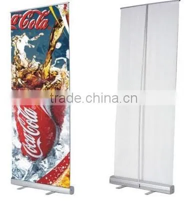 Advertising Aluminum Slim Base Roll up Display Stand, Expo Roll up Banner Stand for Display photo-5