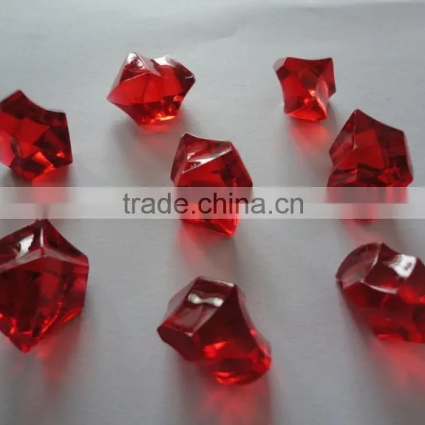 Wholesale Wedding Crystal Confetti Acrylic Gem Stones photo-2