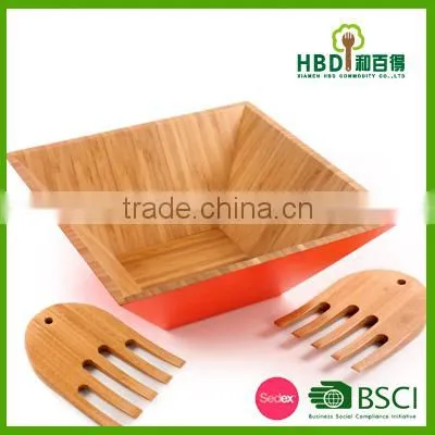 Orange Color Salad Bowl photo-2