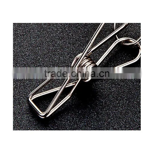 Stainless Steel Clip and Drip Hanger Clothes Drying Rack, 8-Clip photo-3