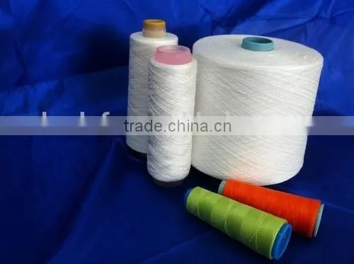 Poly-poly Core Spun Yarn Dyeing Machine 80/2 High Tenacity photo-3