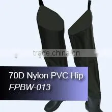70D. Nylon PVC Coated Hip Bootfoot Wader