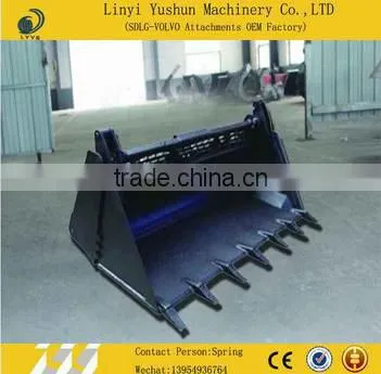 2.5ton 4 in 1 Bucket Backhoe Loader for XCMG XT872 Loader photo-2