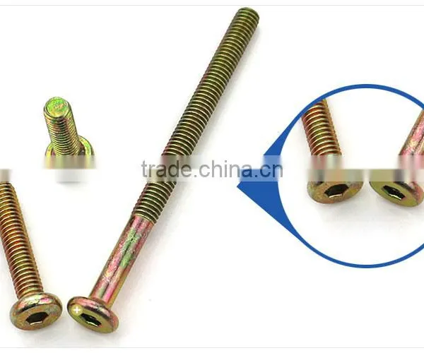 M8*16-M8*120 Plat Round Head Screw, Furniture Hexagon Screw photo-2
