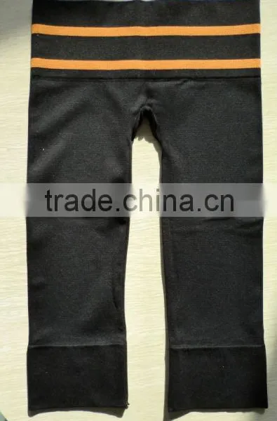 Women's Leggings\Five Pants\Sports Pants(yellow)