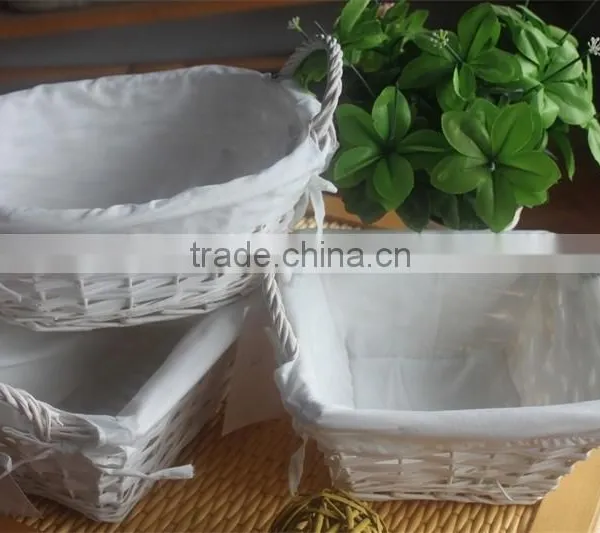 Small Wilow Storage Basket; Wicker Stock Basket photo-2