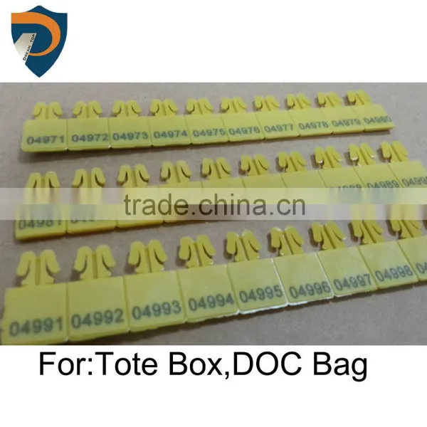 Tote Box Seal PE Bag Seal Plastic Zip Seal DP-ZIP01FH