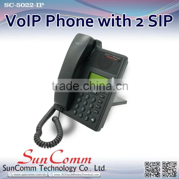 SC-5022 Auto Provision IP Phone With 2 SIP Accounts, 4 Program Key, PoE 1WAN,1LAN photo-2