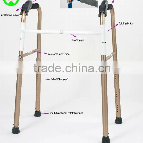 Mobility Aid Walker & Aluminum Walking Frame (with Patent Paper) PINGWEN BRAND photo-6