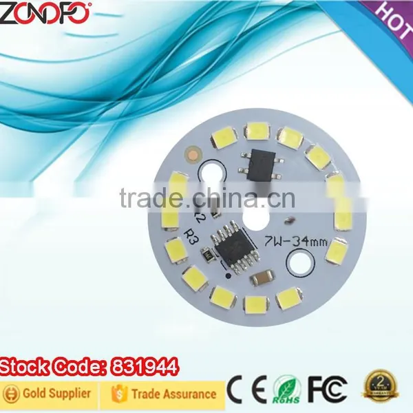 7w 3w 5w 9w 12w 15w 110v 220v input voltage constant current driver on board led bulb smd 2835 high energy conversion ac light