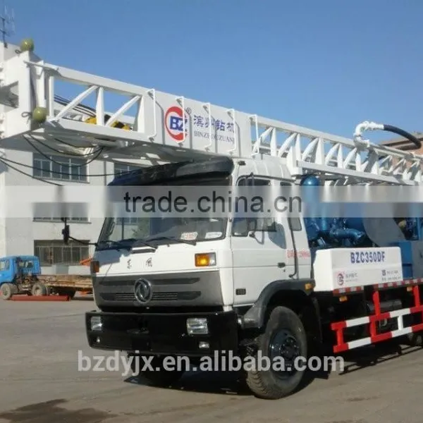 Rotary Truck Mounted Water Well Drilling Rig BZC350DF photo-3