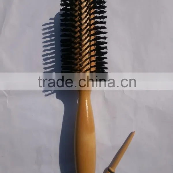 Hot Wooden Nylon Hair Brush photo-2