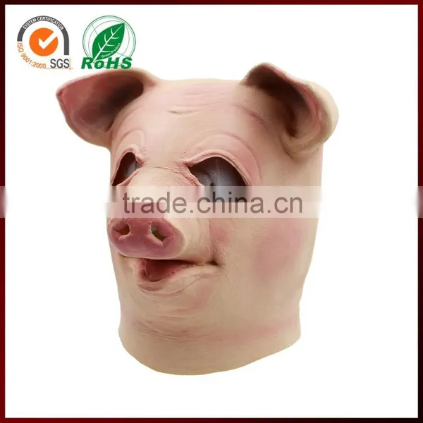 Party Kids Anime Cosplay Costume Animal Pig Head Mask photo-3