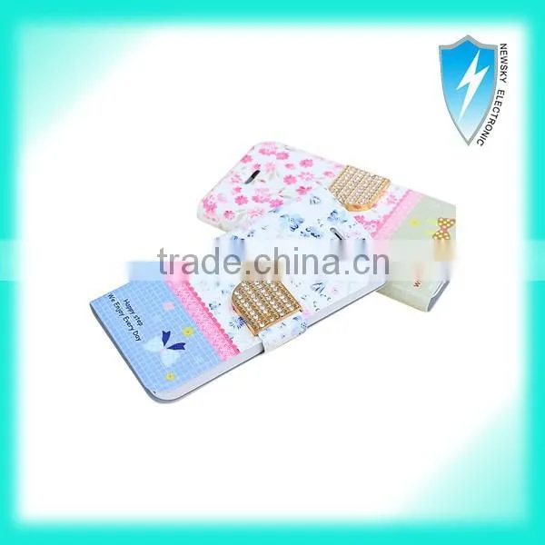 2015 New Flower Flip Case for Iphone 6 photo-2