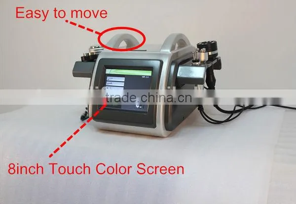 500W RUV500 Desktop Super Cavitation And Rf Slimming Machine With Eight Polar Rf Vacuum Wrinkle Removal photo-2