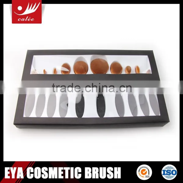 Professional Brush Private Label Oval Toothbrush Customized Makeup Brushes photo-4