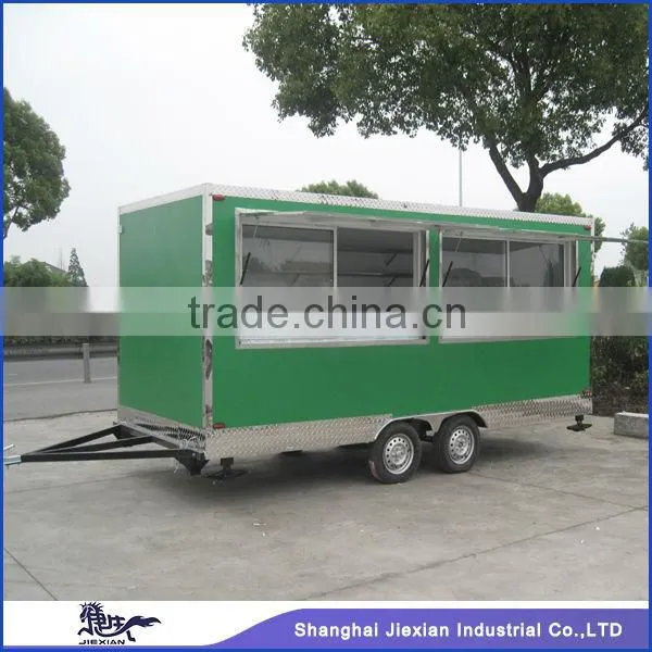2016 Shanghai Newly Style JX-FS480B Customized Mobile Cooking Trailer photo-3