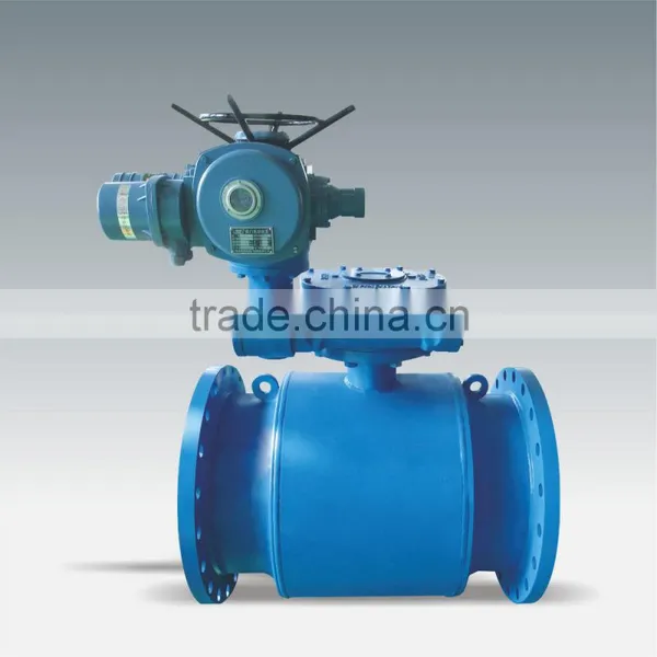 Hot Sale Electric Standard Flange Fully Welded Ball Valve