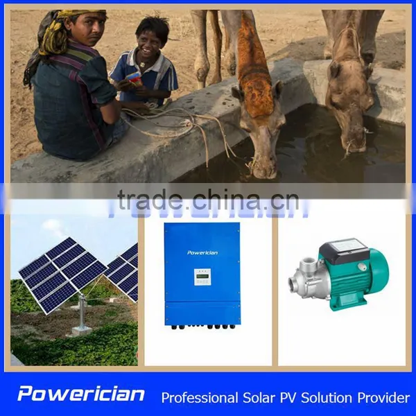 18.5KW Solar Pump System Flow 95CBM/h Head 41m Water Tower Supply Well Irrigation photo-5