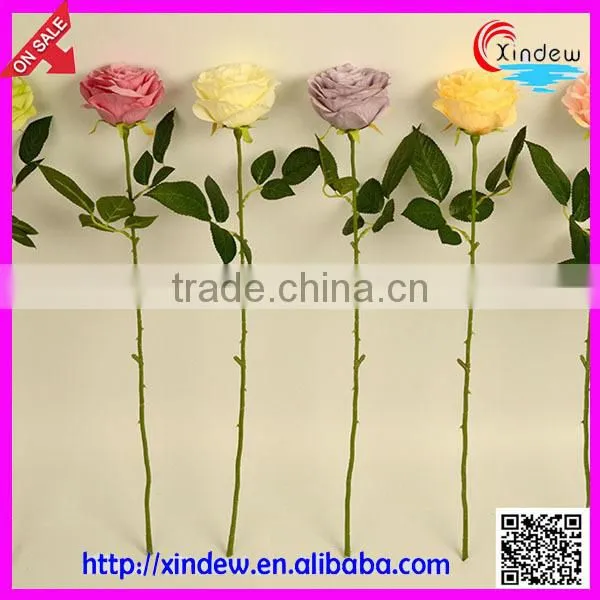 Single Decorative Artificial Rose Flower photo-3