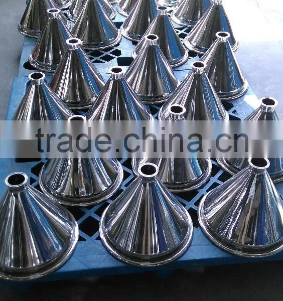 Professional and innovated customizing stainless steel feeding funnel