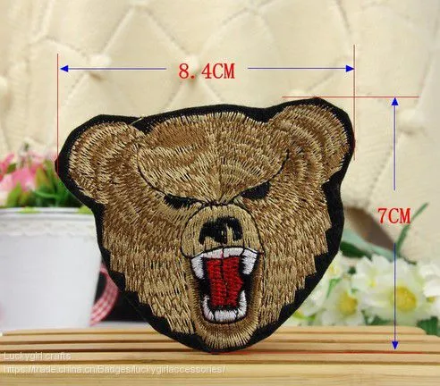 Chinese Supplier Wholesale Iron on Patch Heat Seal Professional Embroidery Patch photo-4