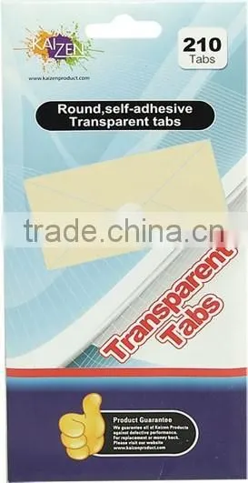 transparent tab