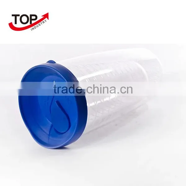 2016 Double Layered Leakproof Scald-proof Plastic Drinking Cup With Lip photo-2