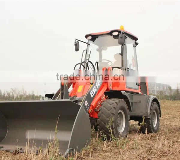 Everun New Avant Mini Loader 1.6 Ton Loading Capacity ER16 Mini Backhoe Loader for Sale photo-4