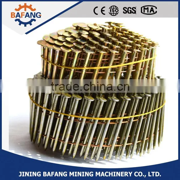 Top Grade Low Price Smooth Shank Wire Pallet Coil Nail photo-3