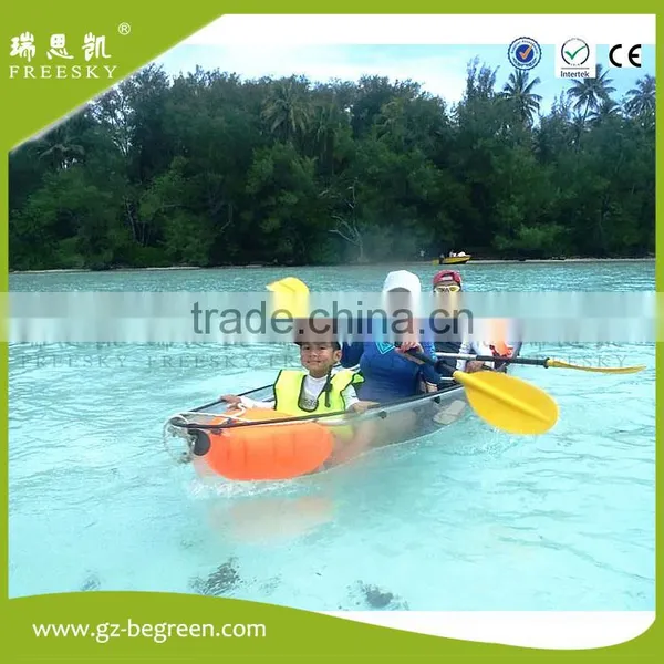 6mm Thickness Clear Bottom/crystal/ Transparent Kayak for Sale photo-2