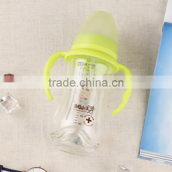 150ml 180ml 240ml Clear Baby Feeding Milk Bottle Glass Baby Bottle photo-3