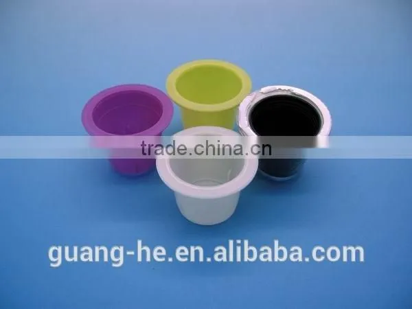 Wholesale PLA Plastic Nespresso Coffee Capsule Packing Cups, 100% Biodegradable Non-toxic Packaging for Coffee Ponder photo-5
