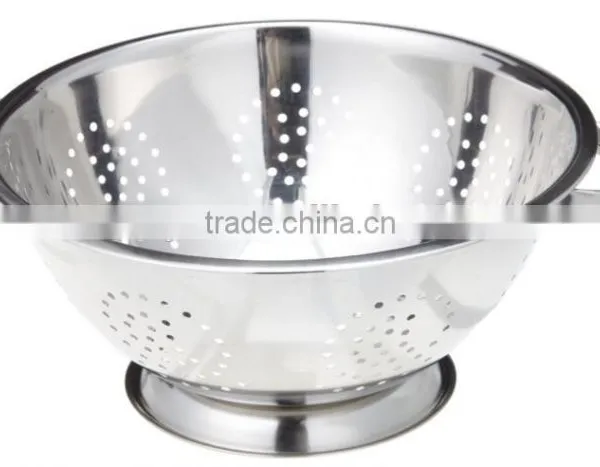 Kitchen Stainless Steel Colander For Rinse Vegetables And Fruits photo-2