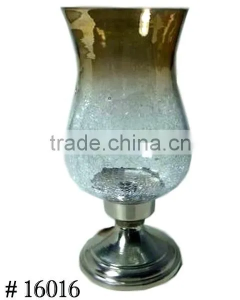 Decorative Hurricane Glass Candle Holder photo-2