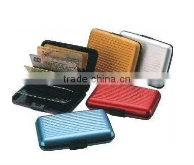 Metal Credit Card Case or Aluminum Card Case