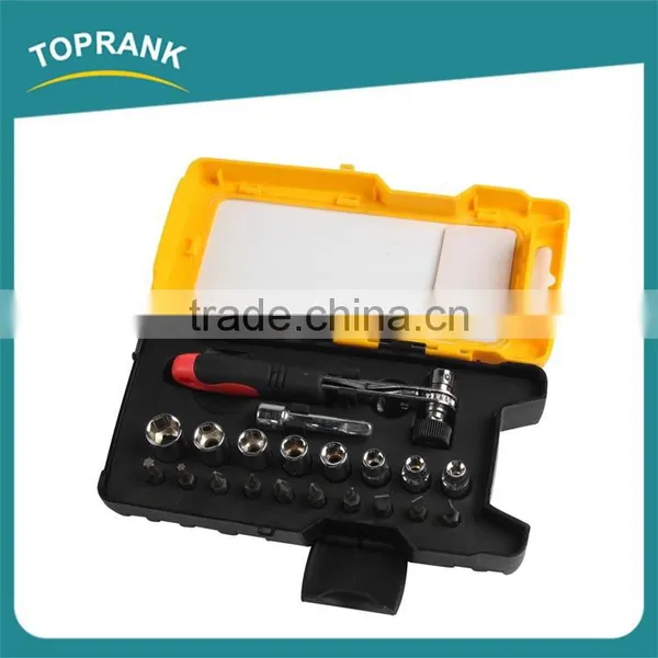 20pcs Driver Socket Set, Adjustable Socket Set Ratchet Wrench photo-2