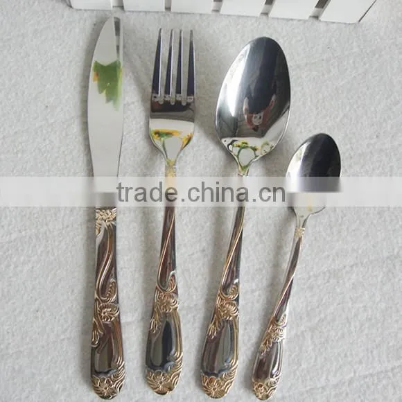 Silver Spoon Fork Knife Cutlery Set With Low Price photo-6