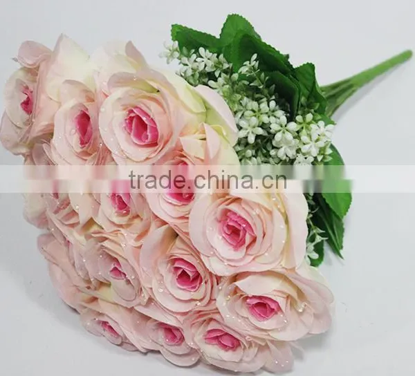 Vente en Gros de Roses Artificielles Fabriquees en Chine photo-4