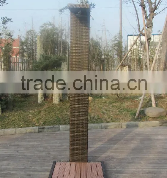 Outdoor Wicker Shower Set photo-4
