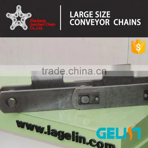 BWJ Series Heat Treatment Industrial Apron Feeder Conveyor Chain photo-3