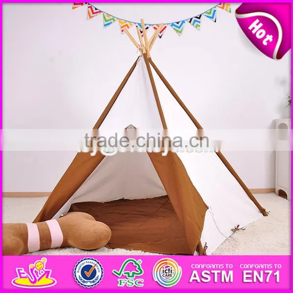 Indoor or Outdoor Children Pretend Playhouse Cottage Tent House for Kids W08L001 photo-6