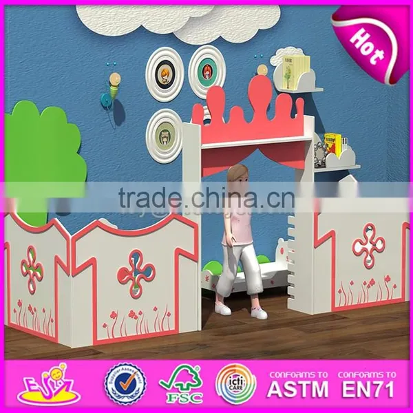 Wholesale High Quality Indoor Wooden Kindergarten Playground for Kids W08C185 photo-4