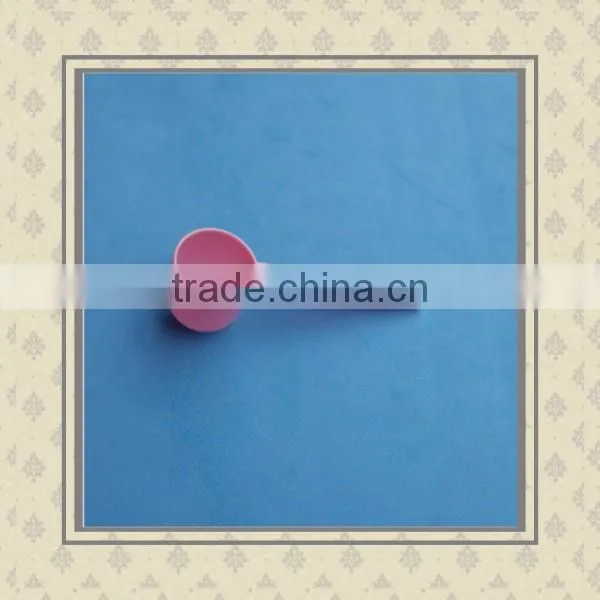 Custom Wholesale Promotional Pink White Plastic Ice Cream Spoons/OEM Your Own Design Plastic Spoons photo-5