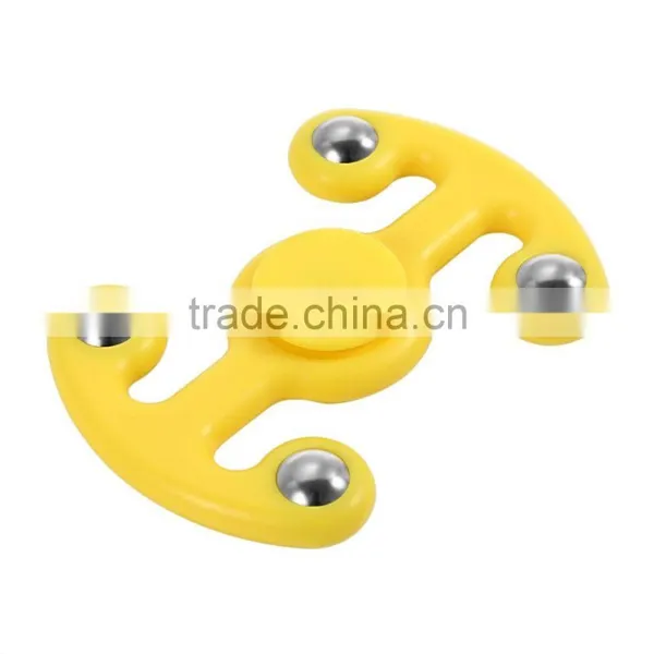 Fidget Hand Spinner Finger Toy Stress Reliever Killing Time Adults/Kids Yellow photo-3