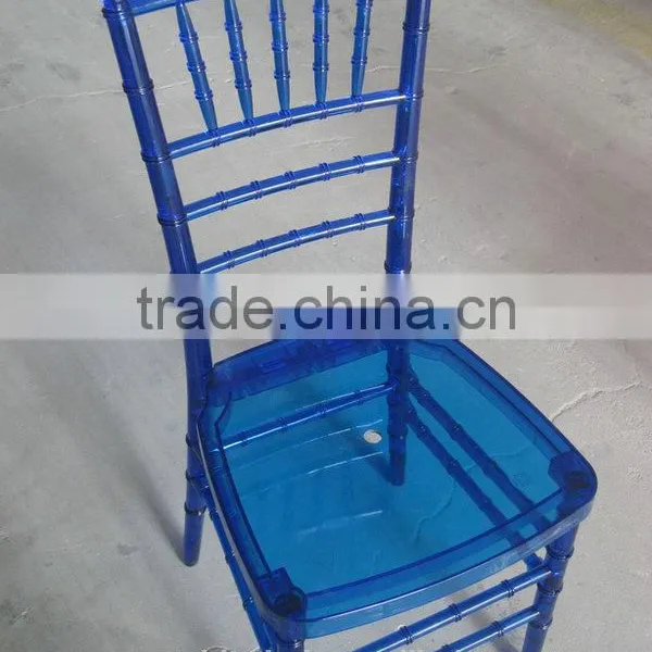 Wholesale Transparent Clear Resin Chiavari Chair With Cushion for Wedding photo-4