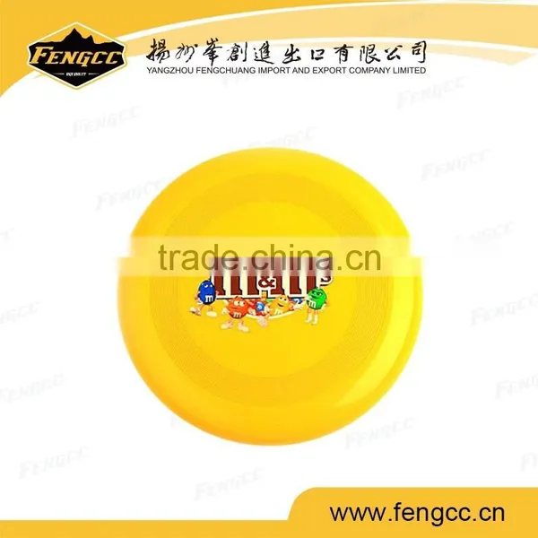 Fashion Printing Logo Round Shape Plastic Frisbee photo-3