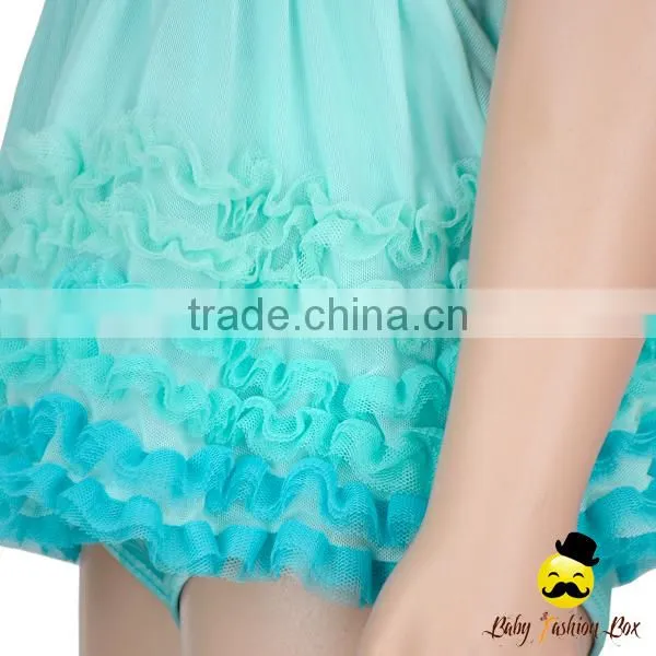 YZA-008 Yiwu Yihong New Arrive Baby Bikini Printed Cartoon Lace Ruffle Dress Harness Girls Infant Bikini photo-5